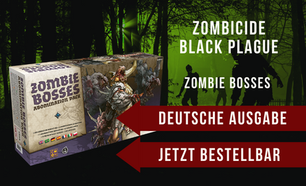 Zombicide: Black Plague - Zombie Bosses (DE)