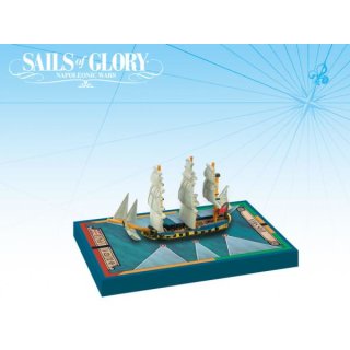 Sails of Glory: British Ship-Sloop Ship Pack - HMS Swan 1767 (EN)