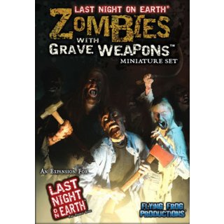 Last Night on Earth - Zombies With Grave Weapons Miniature Set (EN)