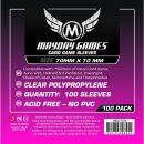 Card Sleeves - 70 x 70mm - Small Square - 100 Stück