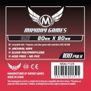 Card Sleeves - 80 x 80mm - Medium Square - 100 Stück