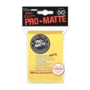 Ultra Pro: Pro-Matte Sleeves Yellow (50)
