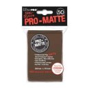 Ultra Pro: Pro-Matte Sleeves Brown (50)