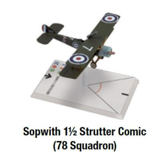 Wings of Glory WW1: Sopwith 1 1/2 Strutter Comic (78 Squadron) WGF209C (EN)