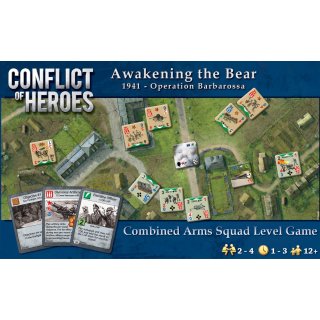 Conflict of Heroes: Awakening Bear Firefight Generator Solo Expansion (EN)