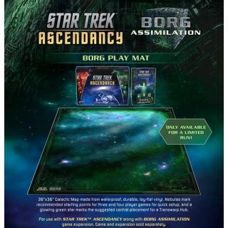 Star Trek Ascendancy: Borg Play Mat (limitiert) (EN)