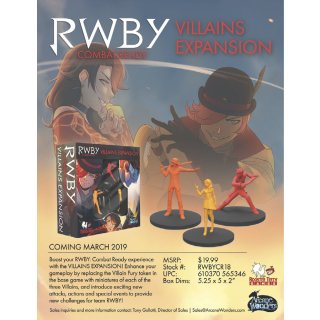 RWBY Combat Ready: Villians Expansion (EN)