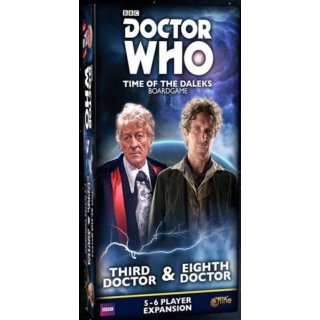 Doctor Who: Time of the Daleks - 3th & 8th Doctors Expansion (EN)