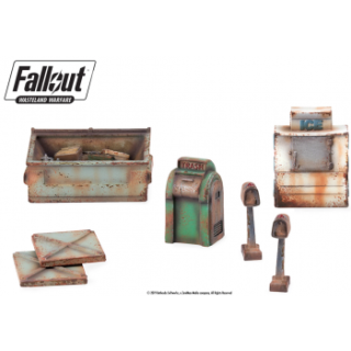 Fallout: Wasteland Warfare - Terrain Expansion: Boston Street Scatter (EN)
