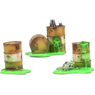 Fallout - Wasteland Warfare: Terrain Expansion - Radioactive Containers (2019) (EN)