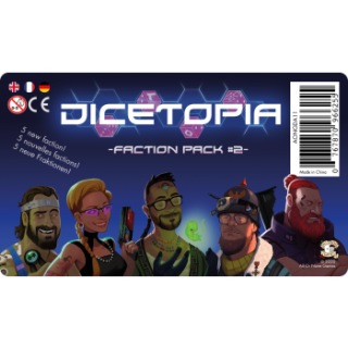 Dicetopia: Faction Pack 02 (DE/EN/FR)