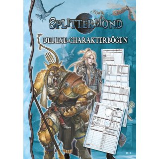 Splittermond: Deluxe-Charakterbögenset (DE)