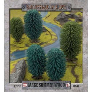 Battlefield In A Box - Large Summer Wood (x1) - 30mm