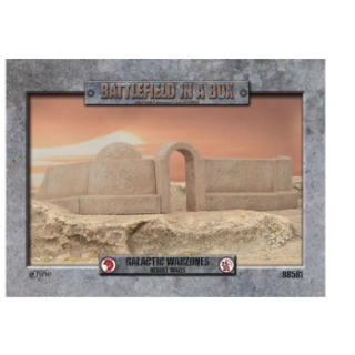 Battlefield In A Box - Galactic Warzones - Desert Walls