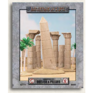 Battlefield In A Box - Forgotten City - Obelisk & Pillars