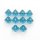 Chessex Translucent Ten d10 Set - Teal/white