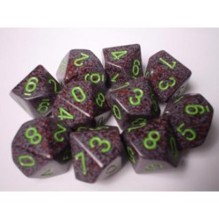 Chessex Speckled Ten d10 Set - Earth