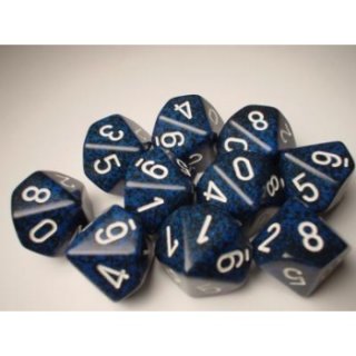 Chessex Speckled Ten d10 Set - Stealth