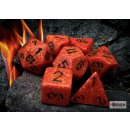 Chessex Speckled 7-Die Set - Fire
