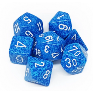 Chessex Speckled 7-Die Set - Water