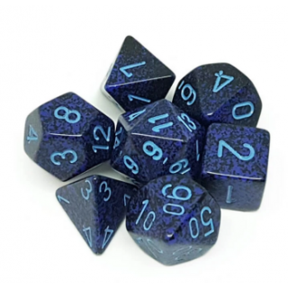 Chessex Speckled 7-Die Set - Cobalt