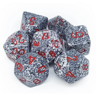 Chessex Speckled 7-Die Set - Granite