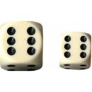 Chessex Opaque 16mm d6 with pips Dice Blocks (12 Dice) -...