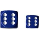 Chessex Opaque 16mm d6 with pips Dice Blocks (12 Dice) -...