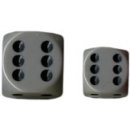 Chessex Opaque 16mm d6 with pips Dice Blocks (12 Dice) -...