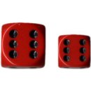 Chessex Opaque 16mm d6 with pips Dice Blocks (12 Dice) -...