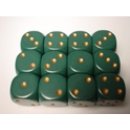 Chessex Opaque 16mm d6 with pips Dice Blocks (12 Dice) -...