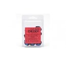 Chessex Gemini Ten d10 Sets - Black-Starlight w/red