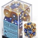 Chessex Gemini 16mm d6 with pips Dice Blocks (12 Dice) -...