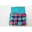 Chessex Gemini 16mm d6 with pips Dice Blocks (12 Dice) -...