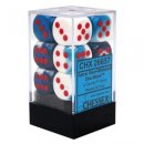 Chessex Gemini 16mm d6 with pips Dice Blocks (12 Dice) -...