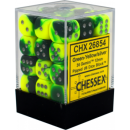 Chessex Gemini 12mm d6 Dice Blocks with pips Dice Blocks...