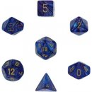 Chessex Lustrous 7-Die Set - Purple w/gold