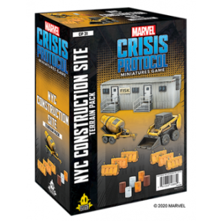 Marvel Crisis Protocol: NYC Construction Site Terrain (EN)
