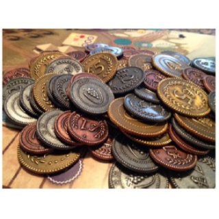 Viticulture: Metal Lira Coins