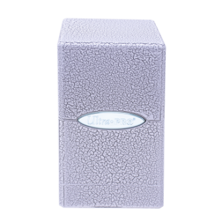 Deck Box - Satin Tower - Ivory Crackle