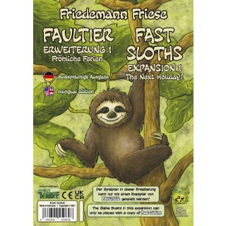 Faultier: Fröhliche Ferien (DE/EN)