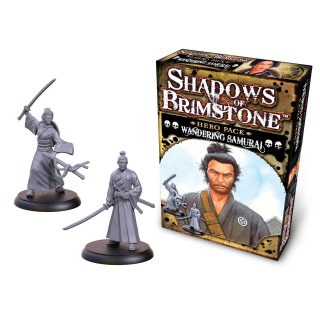Shadows of Brimstone: Hero Pack - Wandering Samurai