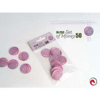 Token and Markers: Set of Money 50 (10 Stück)