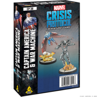 Marvel Crisis Protocol: Captain America & War Machine Character Pack (EN)