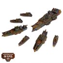 Dystopian Wars: Ning Jing Battlefleet Set (EN)