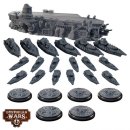 Dystopian Wars: Ice Maiden Battlefleet Set (EN)