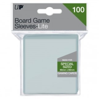 Lite Board Game Sleeves 69mm x 69mm (100 Sleeves)