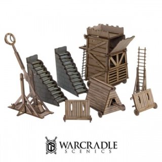 Warcradle Scenics - Gloomburg - Siege Engines & Scatter (EN)