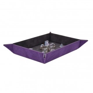 Foldable Dice Rolling Tray - Amethyst