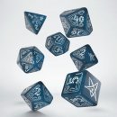 Call of Cthulhu RPG - Abyssal & White Dice Set (7)